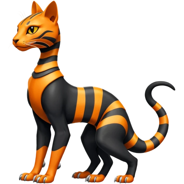 Salandit-Bastet-Fakémon-hybrid-creature (full body)  emoji