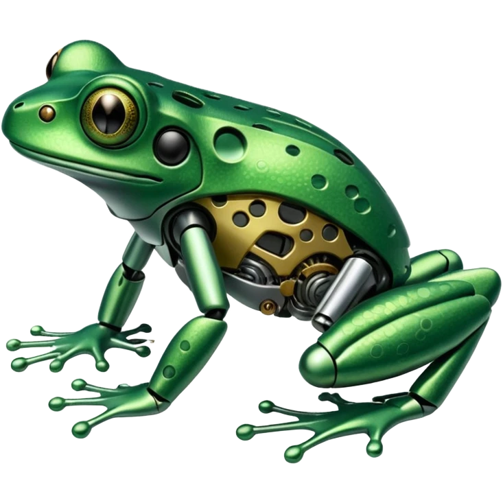 bionic frog emoji