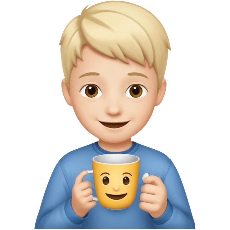 kid Holding Cup emoji