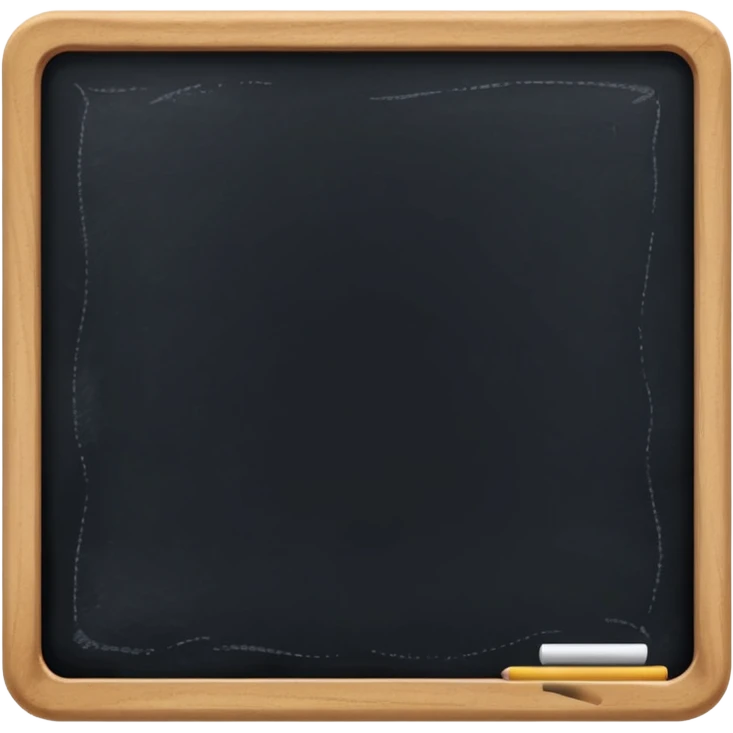 chalk board emoji