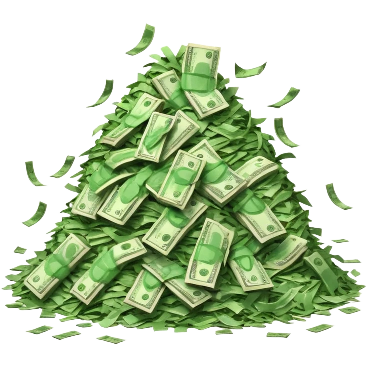 Shreading money emoji