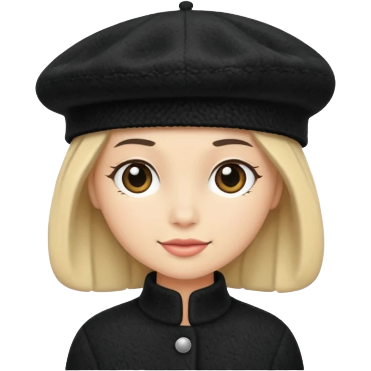 beret only no human emoji