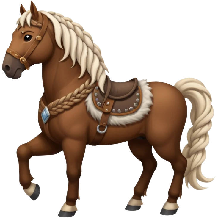 a viking horse emoji