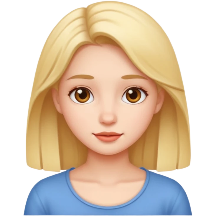 Garota fofa emoji