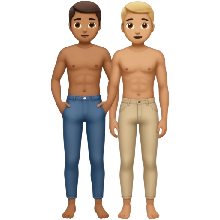 Undressing pants emoji