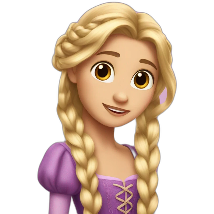 Rapunzel emoji