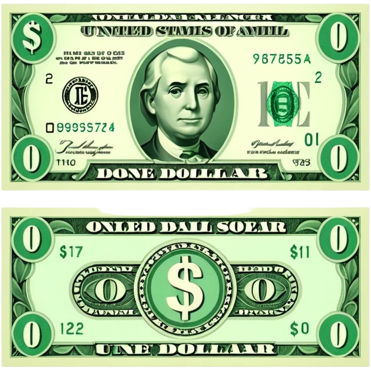 1 dollar emoji