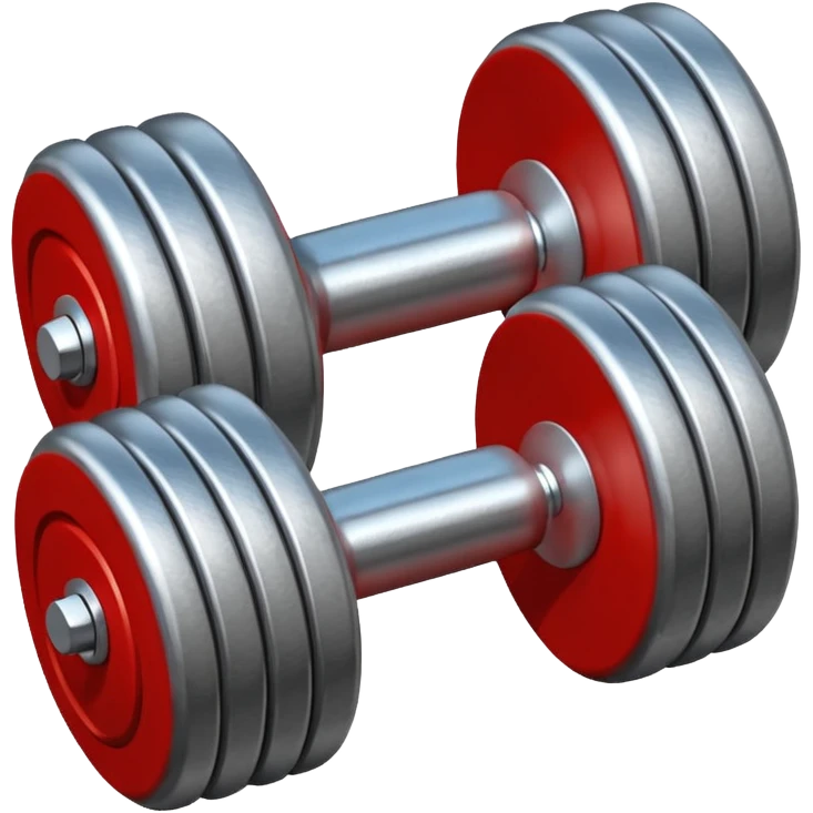 steel dumbbell emoji