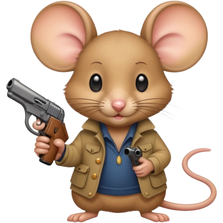 🐁🔫 emoji
