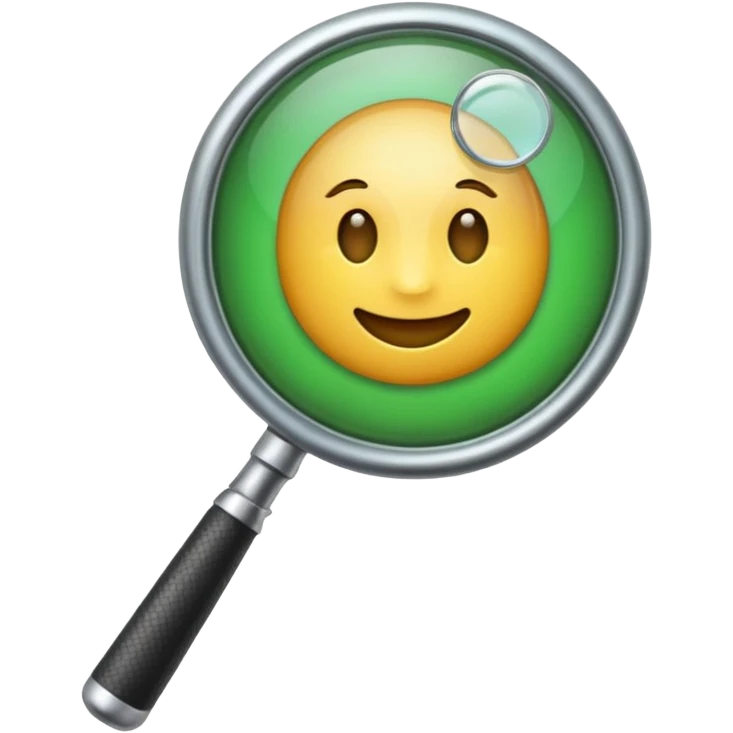 a new emoji that combines these two: ✅🔎 emoji