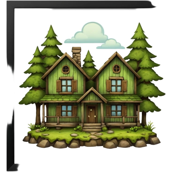 old mo houses emoji