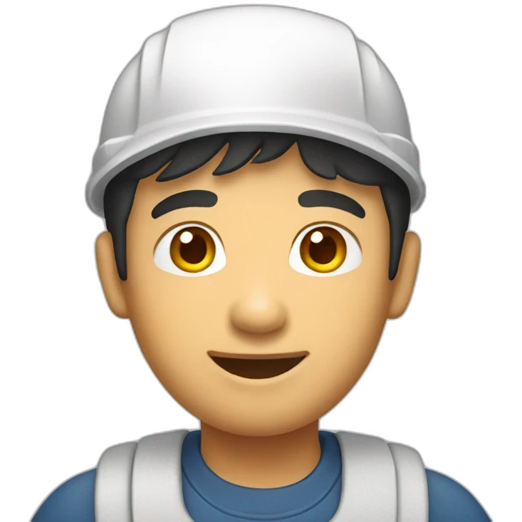 Asian plumber emoji