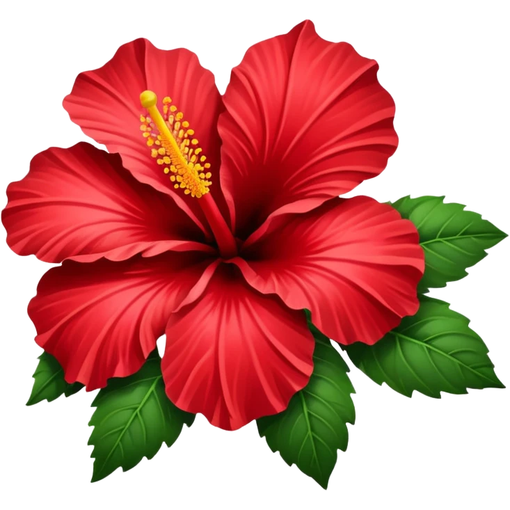 flor de hibiscus emoji