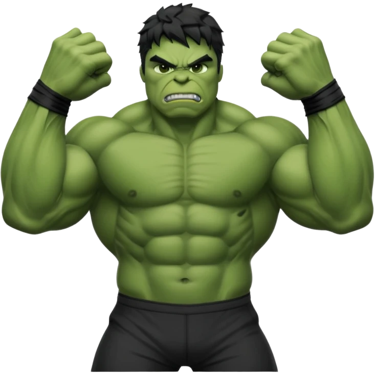 Hulk with a Hellstar fit emoji