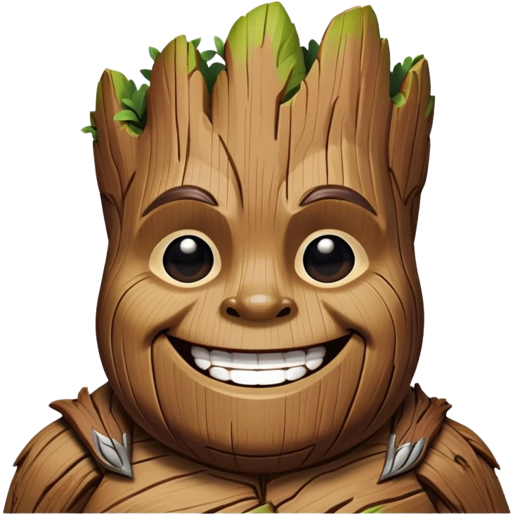 Fat groot emoji