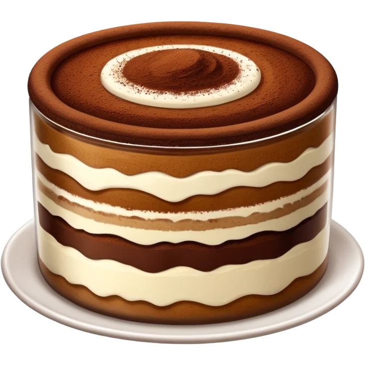 Tiramisu emoji