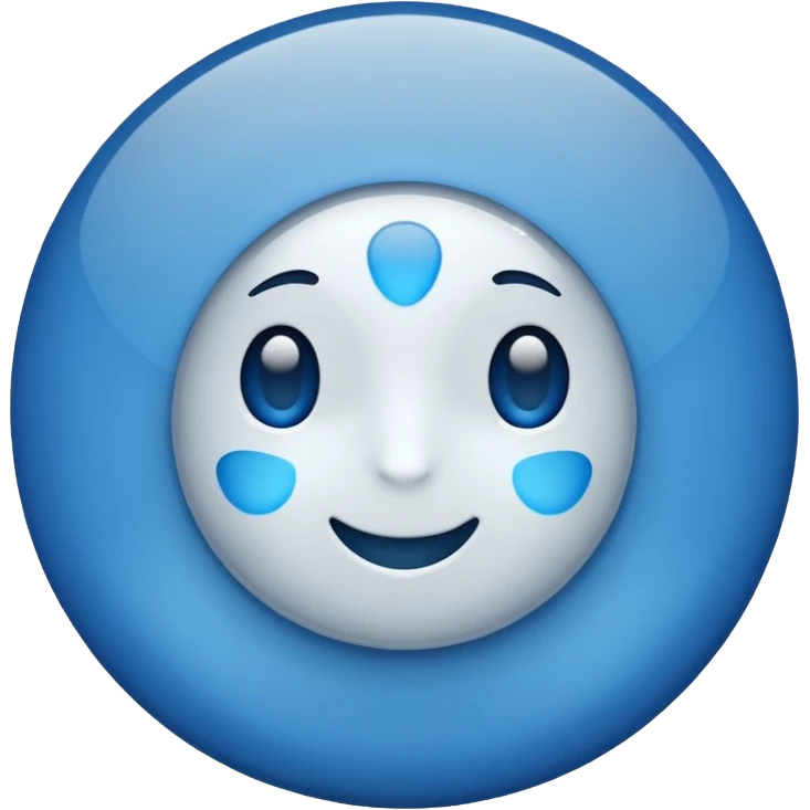 Blue tick emoji