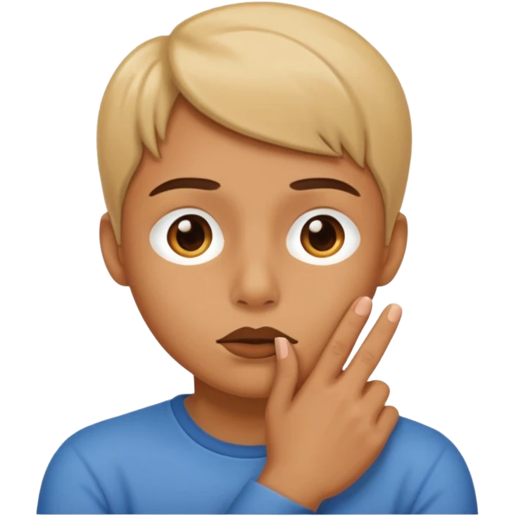 🫂+🤫 emoji