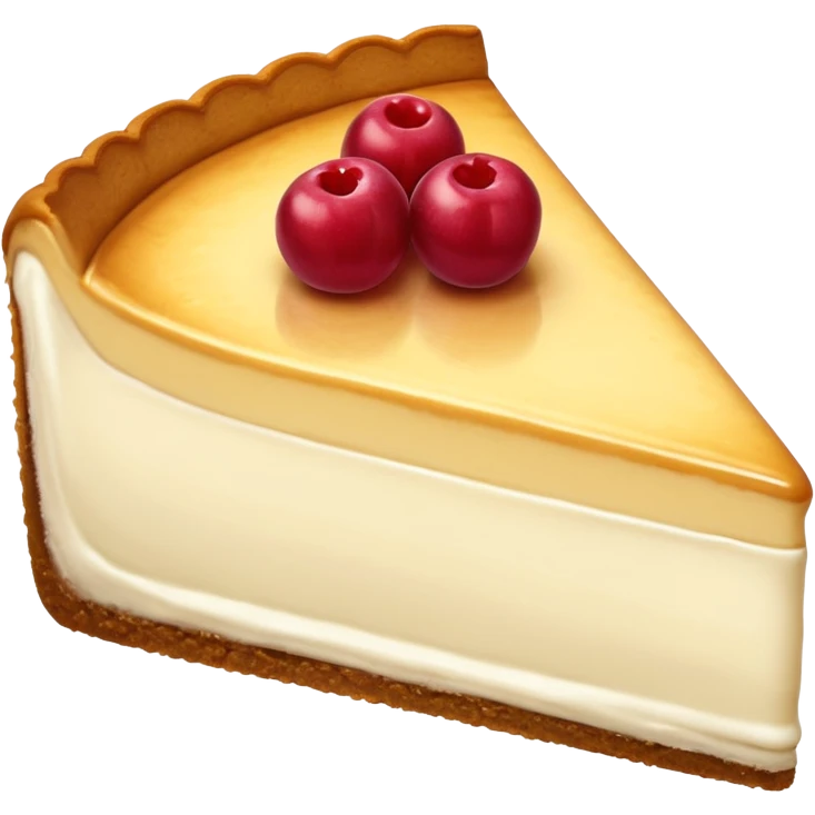 Cheese cake emoji