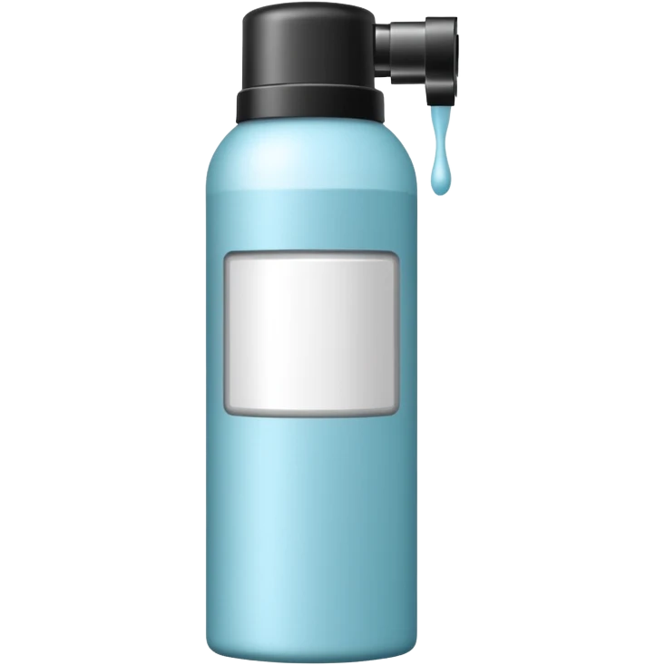Dry shampoo emoji