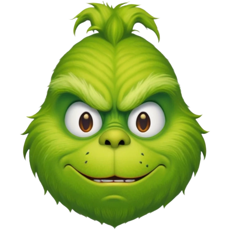 The grinch emoji