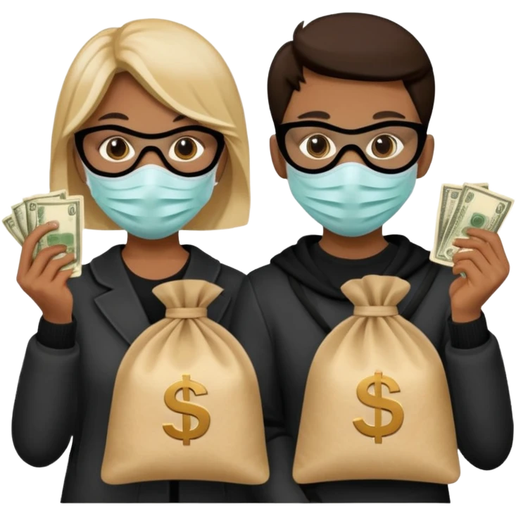 two robbers emoji