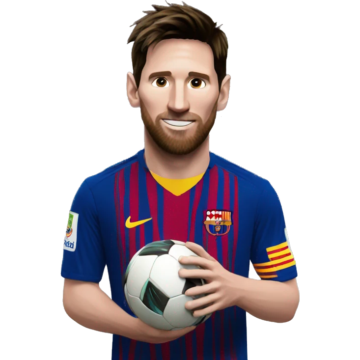 Messi tomando mate emoji