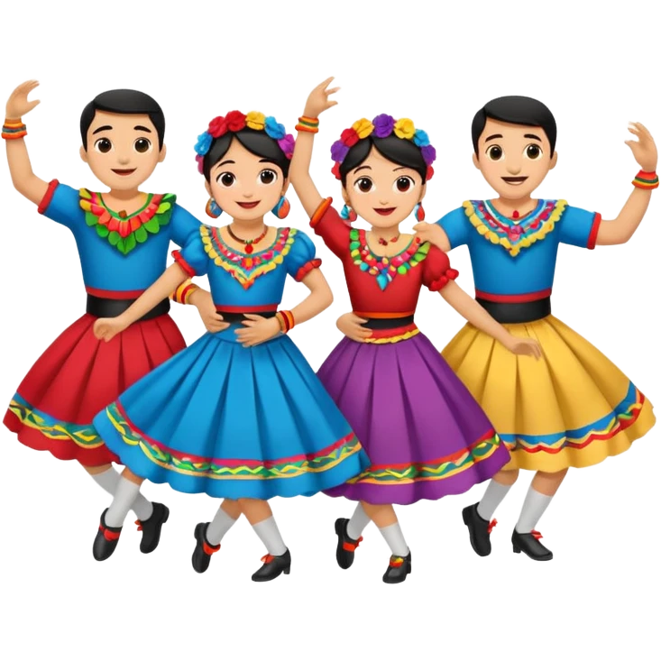 cueca dancers emogi dancing emoji