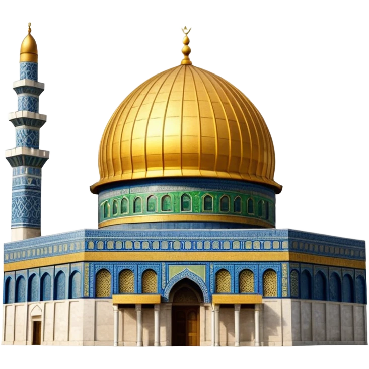 Dome of the rock, Palestine emoji