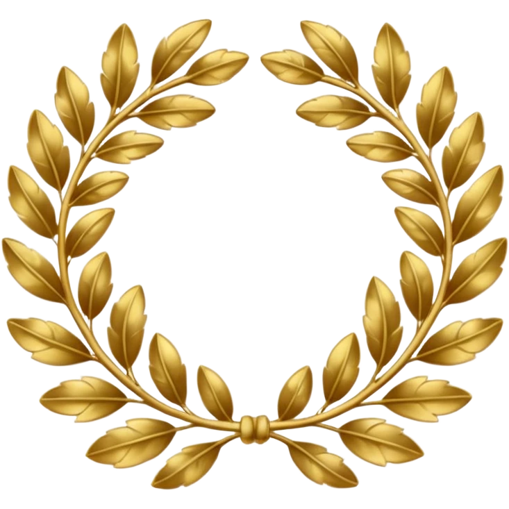 The number that took 23rd place was decorated with an imperial laurel wreath emoji
