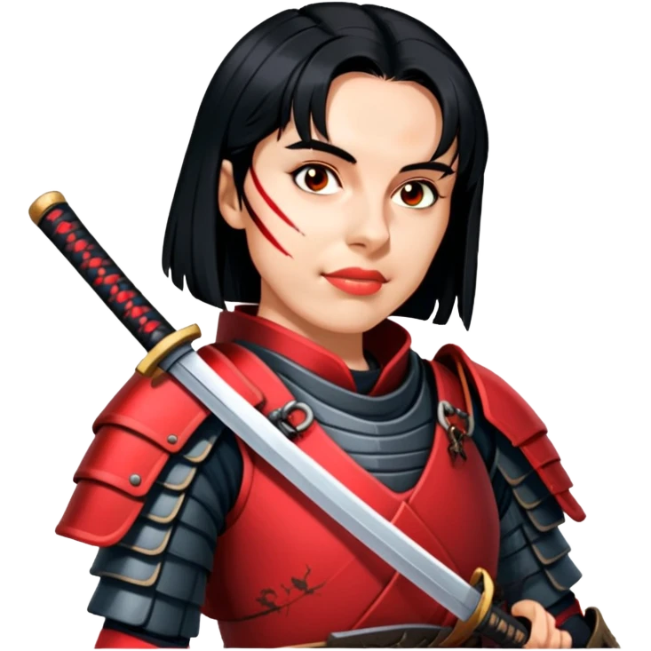 Battle-Ready Samurai emoji