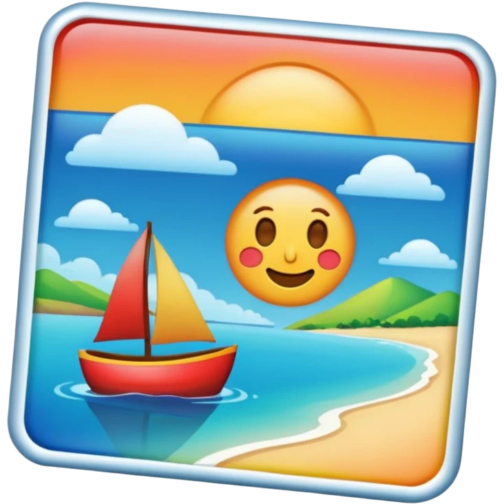 postcard emoji