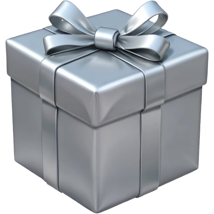 Silver Present emoji