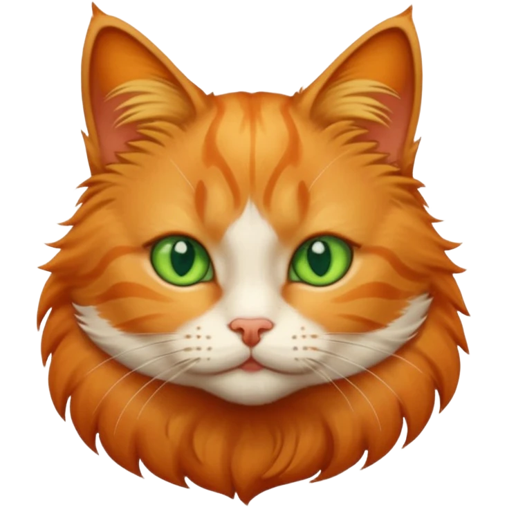 A cute cat emoji