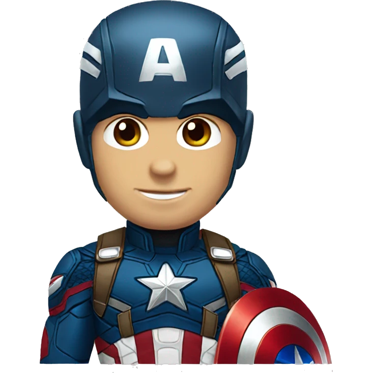 Captain America Marvel emoji