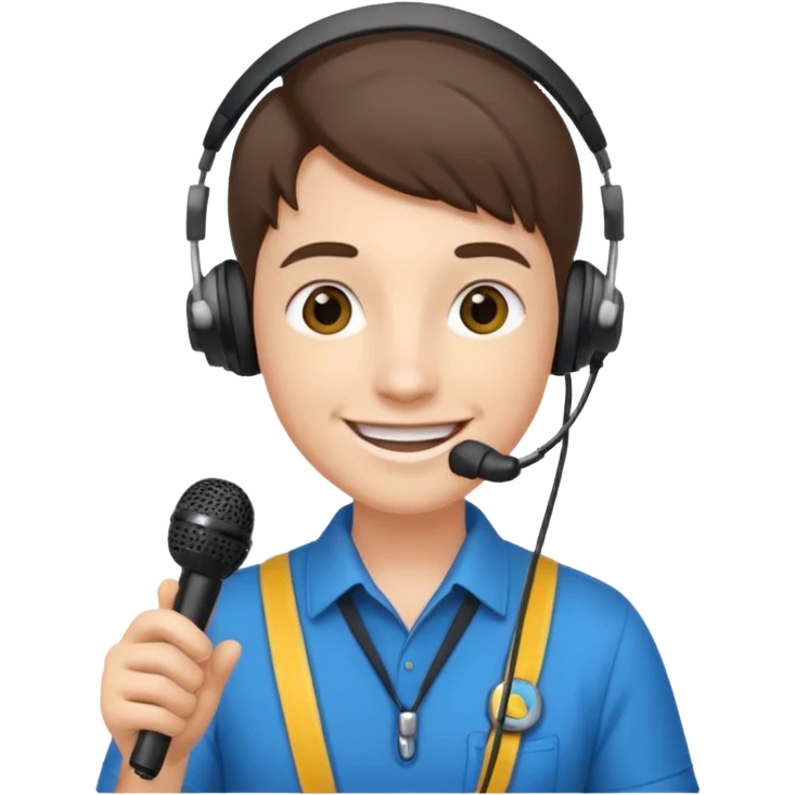 tour guide emoji
