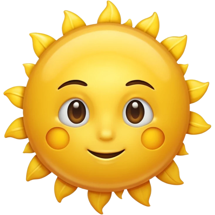 sun emoji