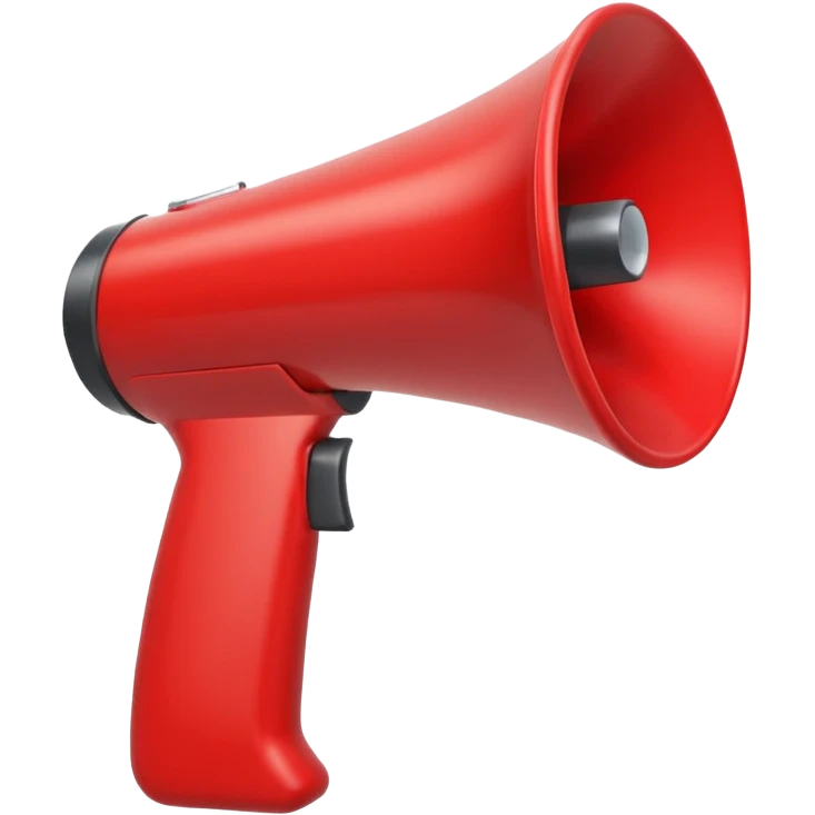 megaphone emoji