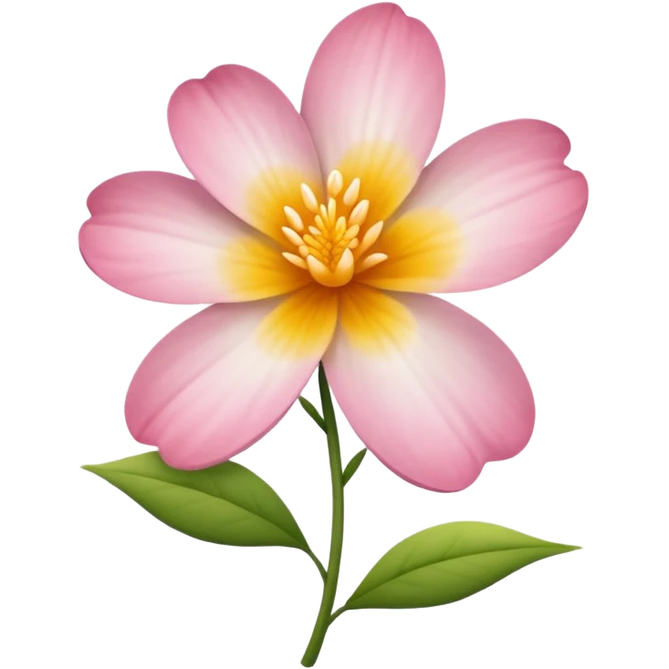 Flor branca  emoji