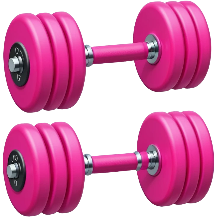 pink mini dumbbell emoji