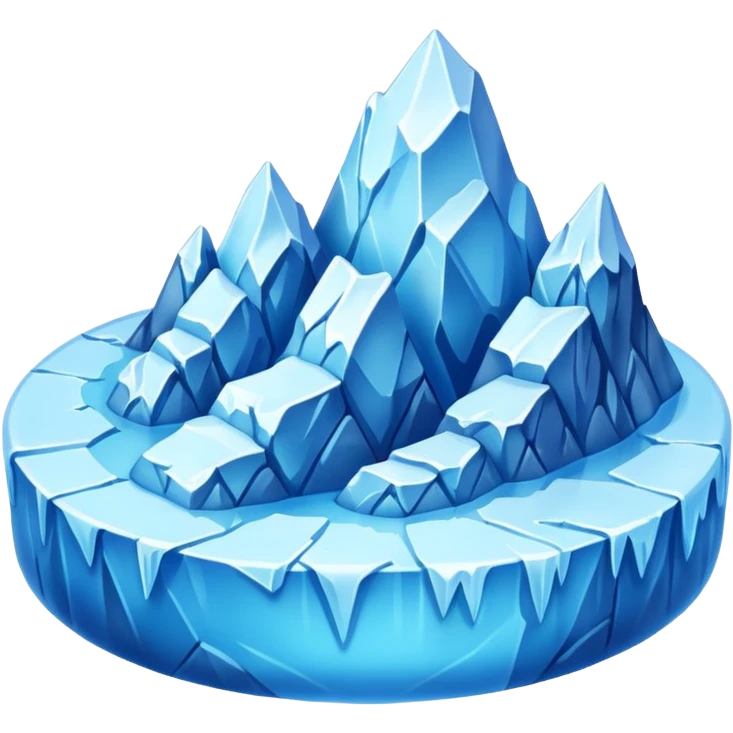 cute glacier  emoji