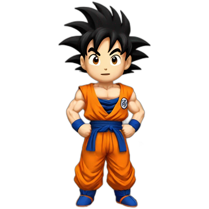 goku holding nuts emoji