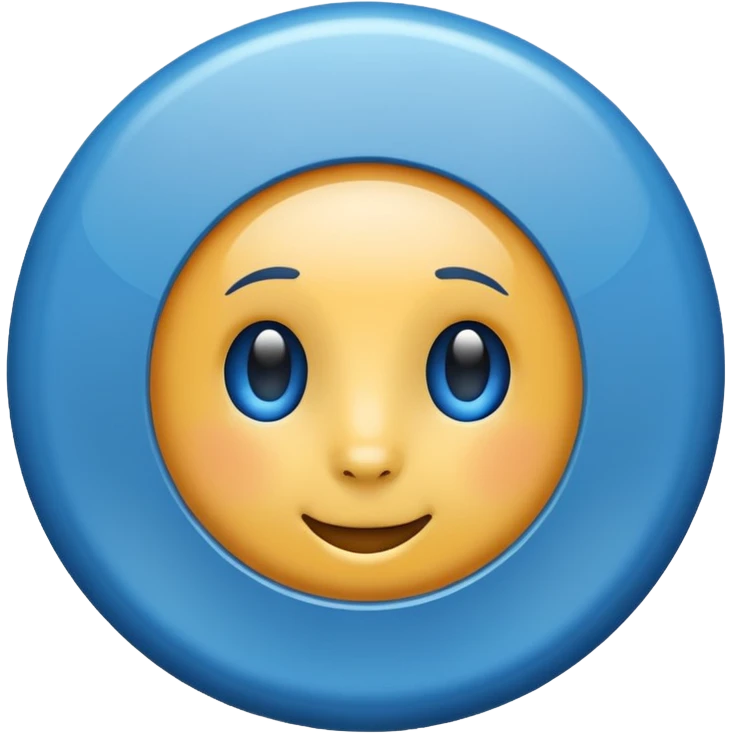 Blue tick emoji