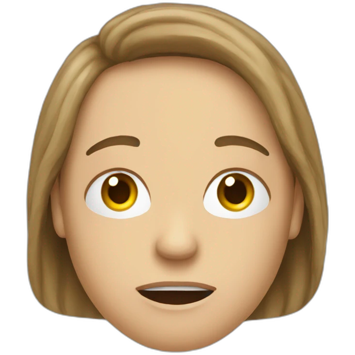 Person which is upset of IGCSE test emoji