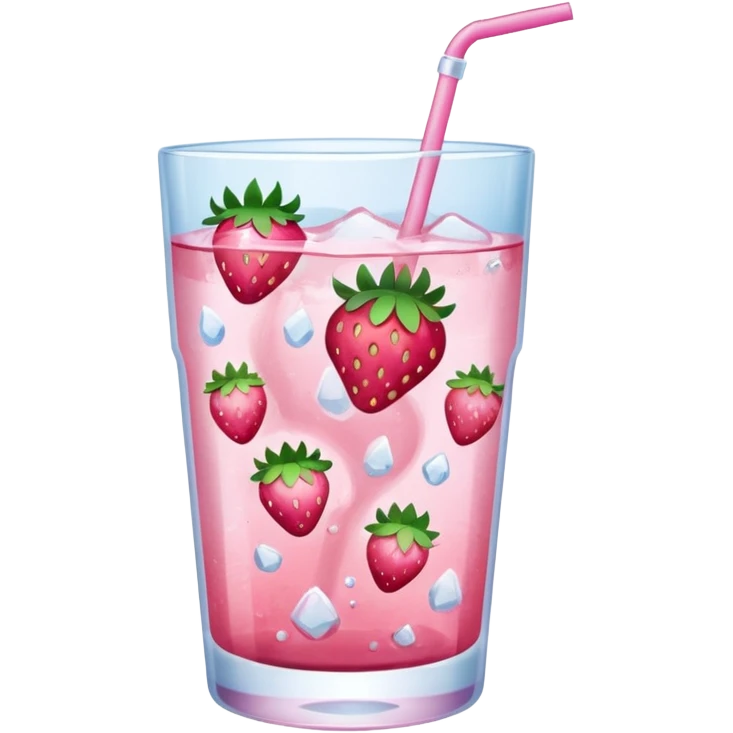 strawberry water emoji