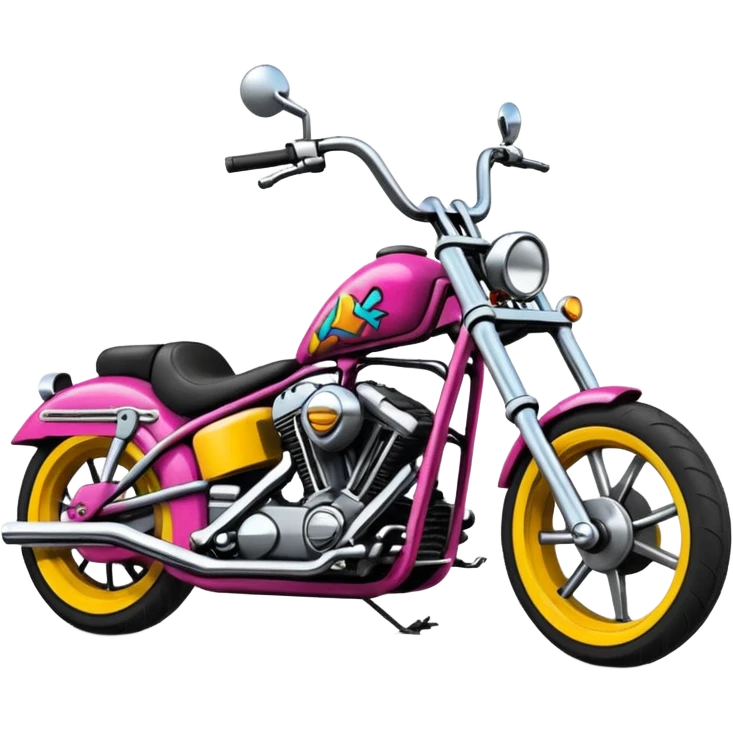 make a chopper graffiti art emoji