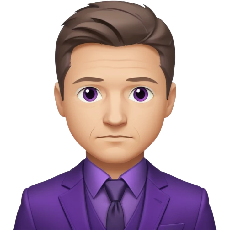 Jeremy Lee Renner Hawkeye 
 emoji