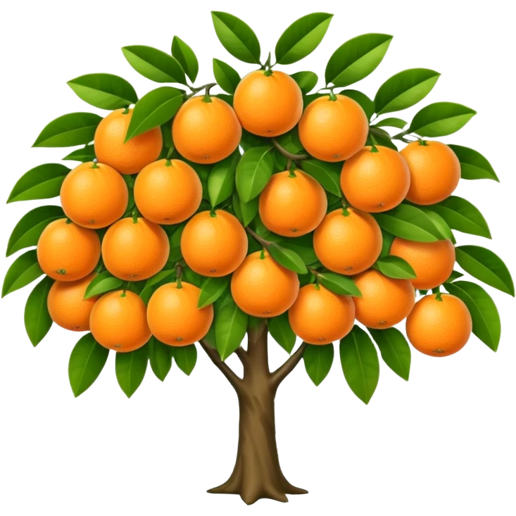 Orangetree emoji