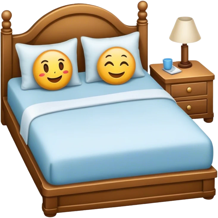 Comfy bed  emoji