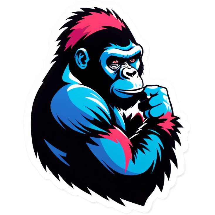 Gorilla tagger emoji
